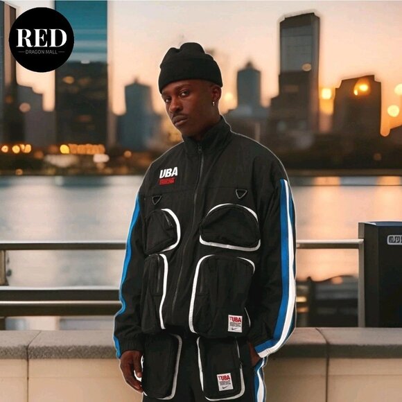 Nike X Undercover UBA Jun Takahashi Basketball Track Jacket CW8009-010 - Men's L - Picture 7 of 14